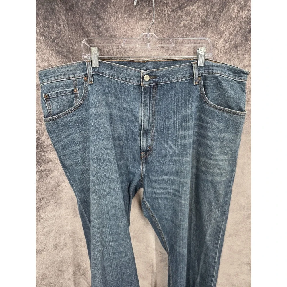 Levis 599 Jeans Mens 48 X 30 Blue‎ Giant Fit Baggy Loose Skater Medium Wash